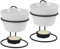 Cabilock Tealight Burner Cheese Fondue Pot Set Ceramic Butter Warmer Melting Supplies Versatile Kitchen Tool