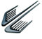 2 Stück Styling Personalisieren Sport Emblem Abziehbild für Seat Cupra Formentor VZ5 2020-2022 2023, Karosserie Sport 3D Dekorative Aufkleber Sport Aufkleber,B