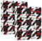 Fashion Word Classeur en PVC pour livre de recettes Motif pied-de-poule Noir Capacité 200 feuilles