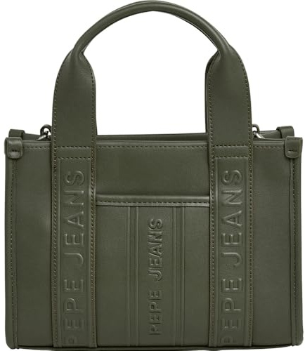 Pepe Jeans Women's Zadie MARREL Bag, Green (Khaki Green), One Size