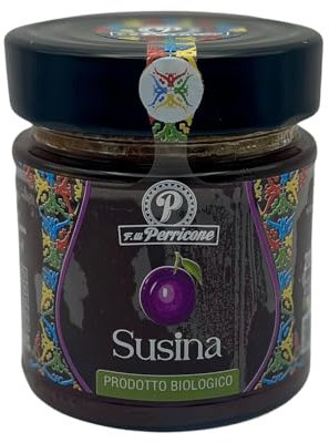 Confettura Extra di Susine Biologica – 70% Frutta, Artigianale e Senza Conservanti | Gusto Intenso, Ideale per Dolci e Abbinamenti Gourmet - Donna Sikelia