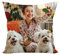 Personalisiertes Kissenbezug mit Foto, Kissen 45x45 mit Foto, Bild Geschenk Kissenbezug Doppelseitige Bedruckte Pillow Fotokissen Selbst Gestalten Kissenhülle Home Geschenk zum Geburtstag Kissenbezüge