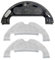 Repuestos For Aspiradora Robot, Depósito De Agua Y Paño De Fregado Opcionales, Compatible Con Dreame, Z10 Pro Y D10 Plus.(3pack)