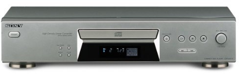 Sony CDP-XE270/S - Silver CD Player with Auxiliary Connectivity, Includes Power Cable, Compatible with Headphone and Speaker