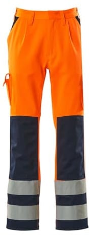 Mascot Hose Olinda, 1 Stück, 76C66, orange/marine blau, 07179-860-141-76C66