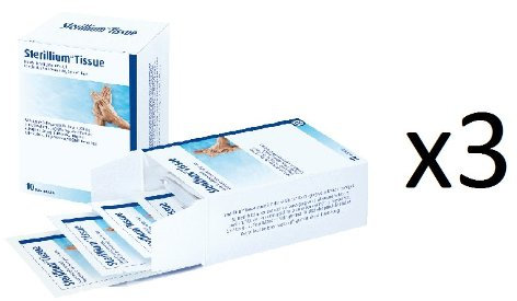 3er Set Sterillium® Tissue Händedesinfektionstücher für unterwegs