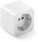 FAMATEL – Enchufe empotrar | Toma de corriente con TTL | 55 x 55 mm | Portacontactos en porcelana | 16A | 250V
