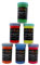 UV Floor - Starterset Fluo Acrylfarbe - Spezial Schwarzlicht Und Ultraviolett - Knallig - Fließend Und Hochpigmentiert - Fluoreszierend - 6 x 100ml