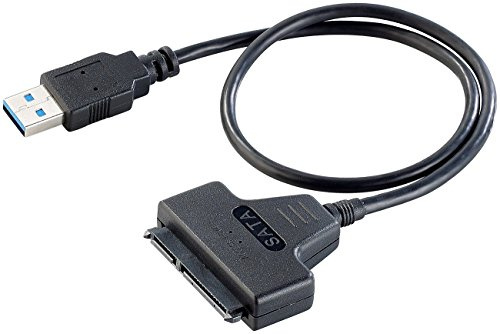 Xystec SSD Adapter: Festplatten-Adapter SATA auf USB 3.0 für 2,5-HDDs & -SSDs (USB für Festplatte, to, PC)