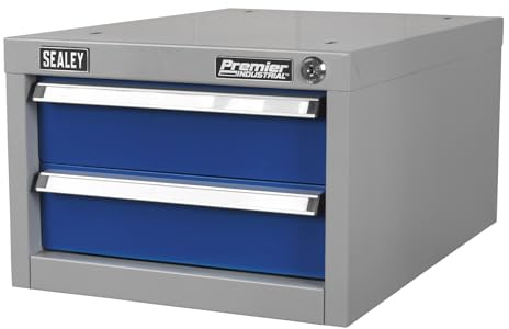 Sealey API15 Double Drawer Unit for API Series Workbenches, 405mm x 580mm x 280mm