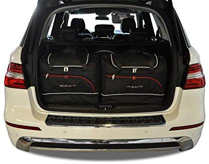 KJUST Kofferraumtaschen 5 stk kompatibel mit MERCEDES-BENZ M W166 2011-2015