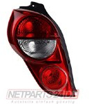 Johns, Heck Leuchte Rück Leuchte passend für Chevrolet Spark 11/2012- Links Fahrerseite