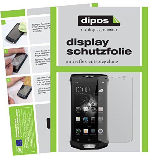 dipos I 6x Screen Protector matte compatible with Blackview BV8000 Pro Protection Films