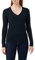 Tommy Hilfiger Mujer Jersey Heritage Elegante, Azul (Midnight), S