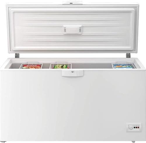 Beko HSA47530N - Congelatore, 451 l, 40 dB, colore: Bianco