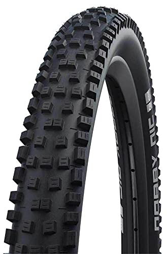 Schwalbe HS602 Nobby Nic-Cubierta para Bicicleta, Deportes y Aire Libre, Negro, 27 Pulgadas
