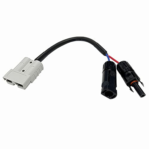 Offgridtec 20 cm Adapterkabel, Mini-Anderson-auf-Solaranschluss, kompatibel mit FSP faltbaren Solarmodulen & Solarkoffern, 50A Anderson-Stecker auf MC4-Anschluss, Polaritätssicher, Plug & Play