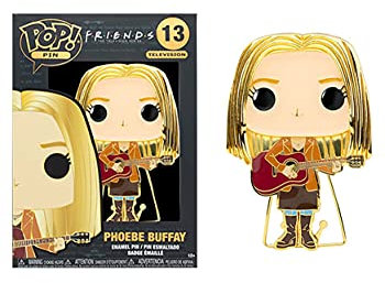 Loungefly Funko POP! Enamel Pins: Friends - Phoebe Buffay Guitar - Broche Fantaisie Mignonne à Collectionner - pour les Sacs à Dos et Sacs - Idée de Cadeau - Produits Officiels - TV Fans