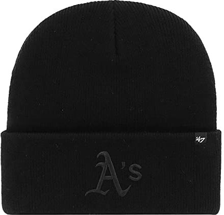 '47 MLB Oakland Athletics A's Haymaker Cuff Knit Mütze Wollmütze