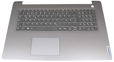 Lenovo 5CB1B97470 Original Tastatur inkl. Topcase DE (deutsch) grau | für IdeaPad 3-17ITL6 (82H9)