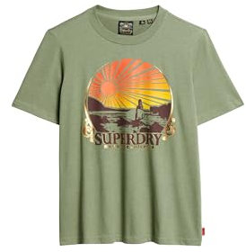 T-shirt Superdry Travel Souvenir Femmes