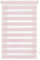 ECOMMERC3 Doppelrollo Nacht und Tag ohne Bohren Größe 87x180 - Easyfix Rollo OHNE Werkzeuge Stoffgröße 84x175 - Doppelrollo Nacht und Tag Rosa