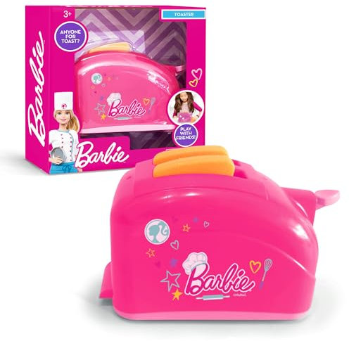 Barbie Kitchen Toaster | Kitchen Roleplay Toys Age 3+ | Imagination Play | Role Play Kids Toys| Pretend Play | Ages 3+ | By Sinco Creations, Pink