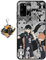 Staremeplz Hülle für Samsung Galaxy A35 5G Anime Handyhülle [Mit Schlüsselbund] Cartoons Volleyball Junior Silikon Sanft Bumper Case Hülle für Samsung Galaxy A35 5G
