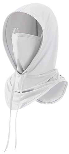 FSSTUD Verstellbare kühlende Sturmhaube, Gesichtsmaske, atmungsaktiv, Sonnenschutz, UV-Schutz, für den Außenbereich, Kopfmaske, Vollgesichtsabdeckung, Kapuze für Männer und Frauen