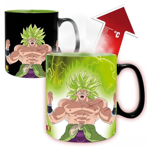 DRAGON BALL BROLY - Mug Heat Change - 460ml -Gogeta&Broly-cardboard