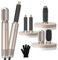 MogaWave 5 in 1 Hairstyler Pro,Upgrade Blow Dryer Brush 60000RPM Air Styler, Left&Right Magic Hair Curler,3 Wind Speed and Temperature, Multi-Styler 5 in One for Drying Curling Straightening-Slivery