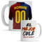 Taza personalizada Barça - Regalo Original para aficionados del Futol - Personaliza tu taza de desayuno - Taza de Desayuno café