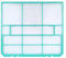 Set di filtri for condizionatori d'aria, compatibili con Kelon, compatibili con Hisense, compatibili con Whirlpool 1-1,5 HP, ricambi for elettrodomestici(29x26 x2pcs)