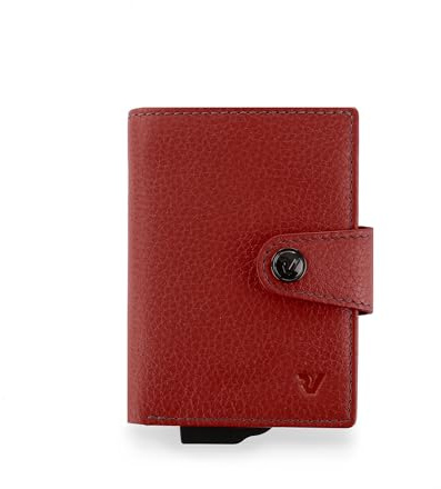 Roncato IRON 4.0 Porta carte di credito 7.5x10.5x2 cm - Rubino