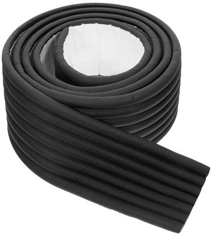 GALPADA Self Adhesive Bunk Bed Ladder Pads Soft Anti Slip Foam Padding for Stairs Safety Cushion Grip Cover for Steps Dormitory Schools Black Roll 200.00x8.00x0.80 Centimeters 78.74x3.15x0.31 Inches