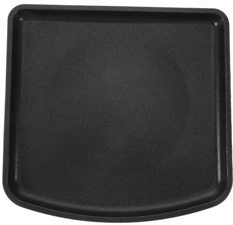 FELTECHELECTR Leccarda per Friggitrice ad Aria e Forno, Teglia in Ferro Nero per Panificazione, Pizza e Dolci, Accessorio Pratico