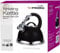 PRIMA 3.5Ltr S/S Whistling Kettle Metalic Black, Stainless Steel
