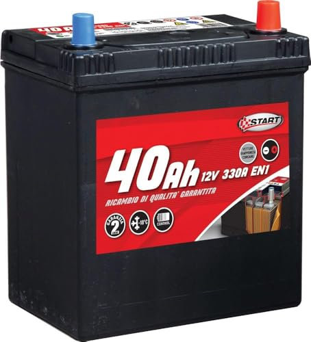Batteria Auto 40AH per vetture giapponesi-coreane polo destro J37