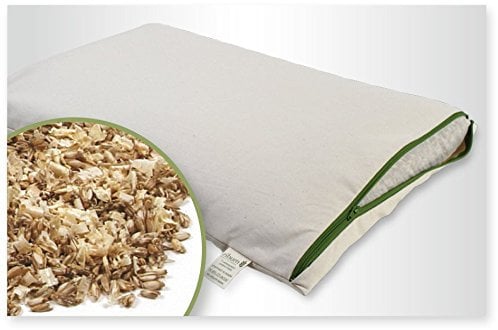 mudis Naturkissen&mehr Bio Zirben-Dinkelspelzkissen in verschiedenen Größen mit extra Bio Baumwolle-Innennetz