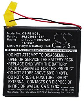 pl805053 1S1P Ersatz Akku (3000 mAh/11,10 WH) für FiiO E18,