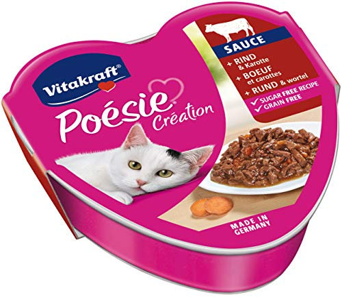 Vitakraft Poésie Rind & Karotte in Sauce - 15 x 85 g