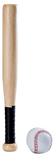 Jaques of London Rounders Set | Bat and Ball Games for the Garden | Complete Rounders Kit Adults and Kids | Baseball Bat & Safe-Play Soft Rounders Game Ball | Softball Set