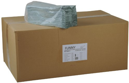 Funny Papierhandtuch, C- Falz, 25x33 cm, 1-lagig, grün rec., 3.744 Stk