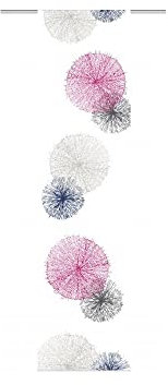 HOME WOHNIDEEN Schiebevorhang Deko Blickdicht Rawlins Größe BxH 60x245 cm Fb. Flieder