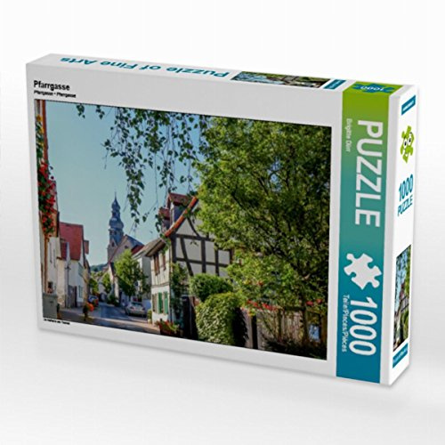 CALVENDO Puzzle Pfarrgasse | 1000 Teile Lege-Größe 64 x 48 cm Foto-Puzzle für glückliche Stunden