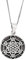 81stgeneration 925 Sterling Silber Metatrons Würfel Anhänger Halskette – Münzmedaillon Design