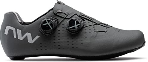 Northwave Extreme Pro 2 Rennradschuhe, Fahrradschuhe, Radschuhe, Grau 45