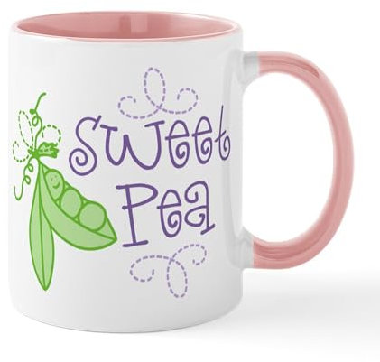 CafePress Sweet Pea Mug 11 oz (325 ml) Ceramic Coffee Mug