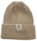 Baby Bonita® Baby Strick Mütze, 100% Baumwolle, Neutrales Schlichtes hochwertiges Design für Babymädchen und Babyjungen, ideal als Babygeschenk, Geschenk zur Geburt (Warm Beige, 3-12 M)