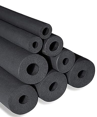 Sunyongfly Schaumstoffschlauch, Gummi-isolierrohrabdeckung| Griffschutz, Gut Für Fitnessgeräte, Kupferrohr, Dicke 30 Mm, Länge 78,7 Zoll(Size:ID 25mm)